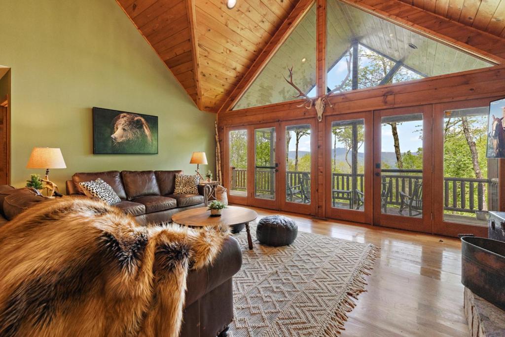 Lucky Bear Cabin Banner Elk Zewnętrze zdjęcie